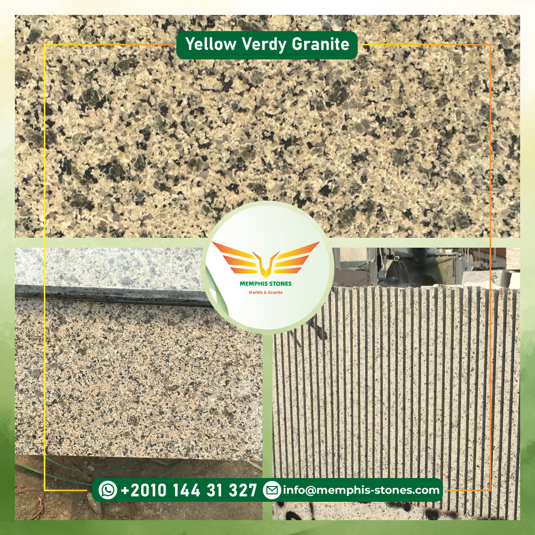 Yellow Verdy Egyptian Granite Memphis Stones